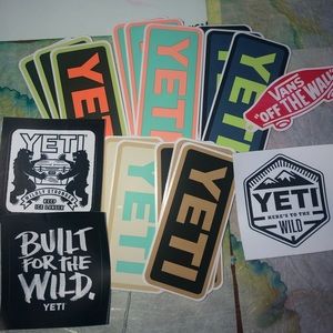 YETI STICKER BUNDLE